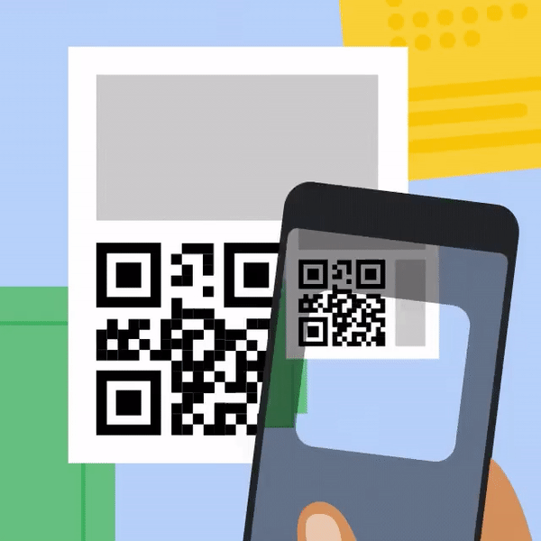 qr scan gif